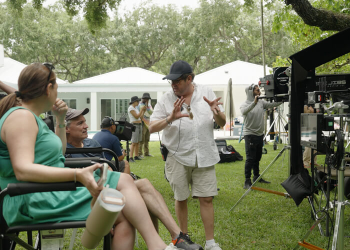 Neil set o Healthcare TV Commercial Production Case Study