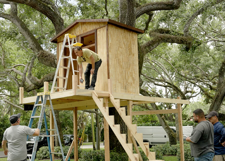 Tree House Build